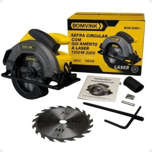 Serra Circular Elétrica com Laser Corte Multiuso (PROMOÇÃO)