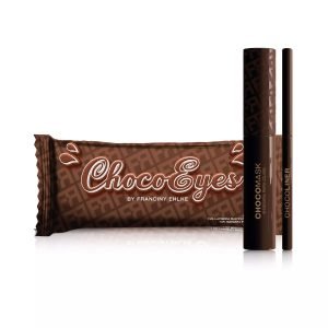 KIT FRAN CHOCOEYES MÁSCARA CILIOS MARROM E LÁPIS MULTIFUNCIONAL BY FRANCINY EHLKE