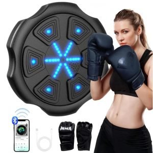 Máquina de Boxe Musical Bluetooth Recarregável com Cabo (PROMOÇÃO)